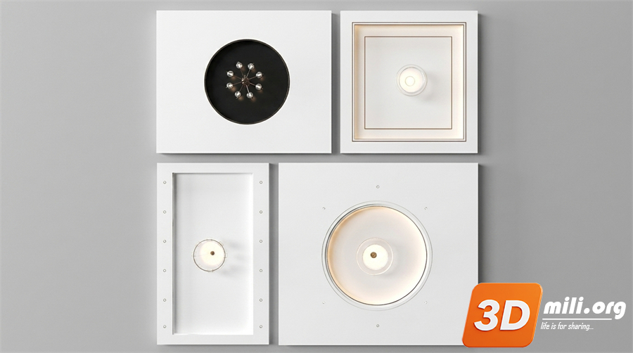 Ceiling Decoration Skp Files